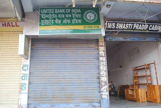 Kamalpur: ATM saga of UBI has irritated the customers far more